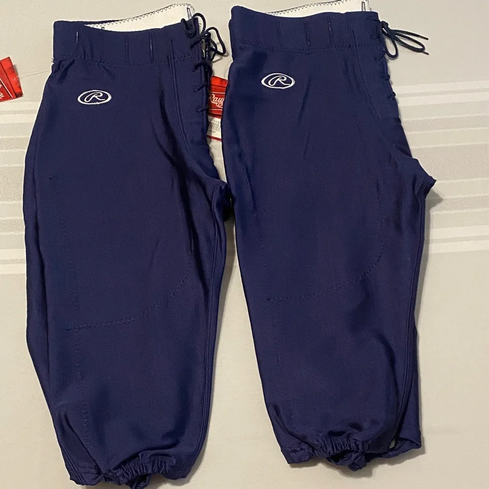 Rawlings Adult Navy Blue Football Pants - Picture 9 of 9